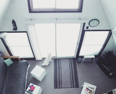 A-Frame 7 8 min Living Room